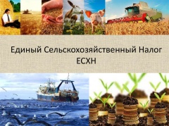 ИНФОРМАЦИОННОЕ СООБЩЕНИЕ для плательщиков единого сельскохозяйственного налога (ЕСХН) ИНФОРМАЦИОННОЕ СООБЩЕНИЕ для плательщиков единого сельскохозяйственного налога (ЕСХН)